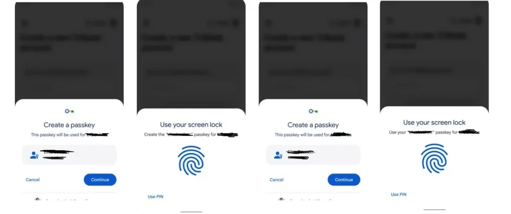 Android ve Chrome'a için şifresiz bir gelecek geliyor