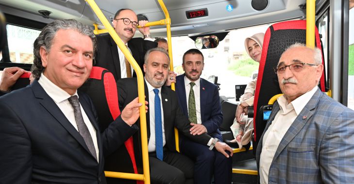 Toplu ulaşımda dönüşüm başladı Toplu ulaşımda dönüşüm başladı