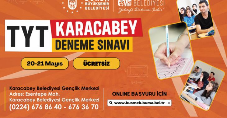 Karacabey’de gerçeğe yakın TYT provası Karacabey’de gerçeğe yakın TYT provası