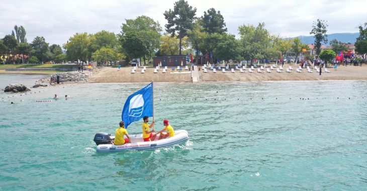 Bursa’nın mavi bayrağı ikiye çıktı Bursa’nın mavi bayrağı ikiye çıktı