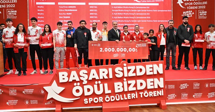 Sporun yıldızlarına ödül yağdı Sporun yıldızlarına ödül yağdı