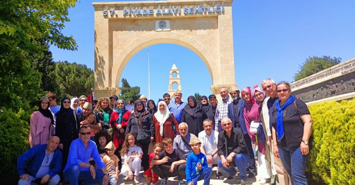 Şehit aileleri, şehitler diyarında Şehit aileleri, şehitler diyarında