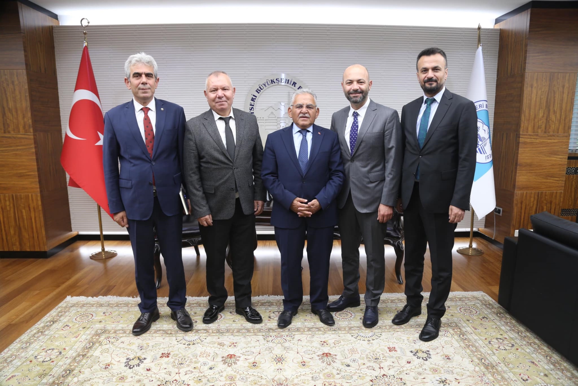 Büyükkılıç’a Devlet Tiyatroları Genel Müdürü Kurt’tan Ziyaret Büyükkılıç’a Devlet Tiyatroları Genel Müdürü Kurt’tan Ziyaret