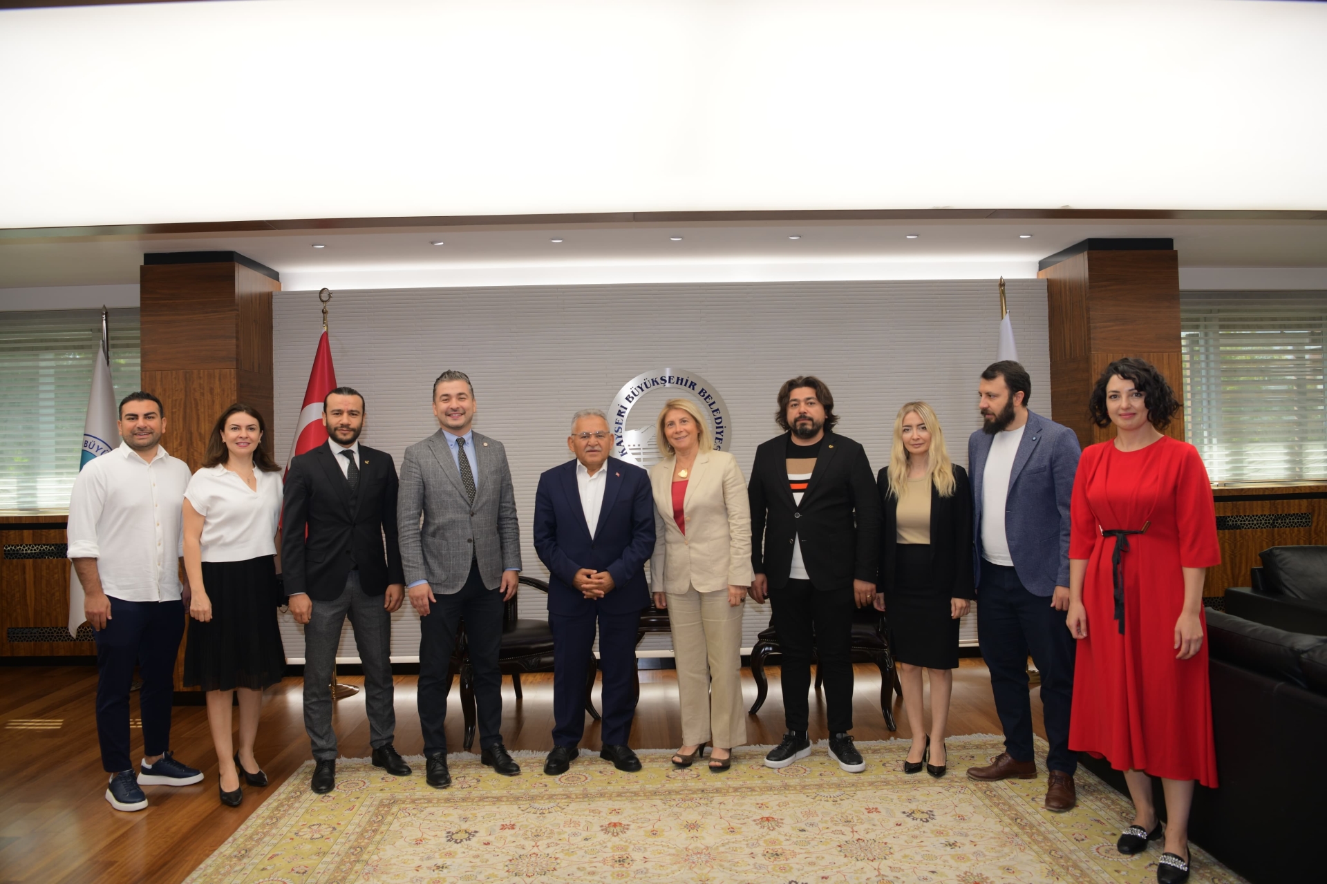 Kayseri Eczacı Odası’ndan Başkan Büyükkılıç’a Ziyaret Kayseri Eczacı Odası’ndan Başkan Büyükkılıç’a Ziyaret