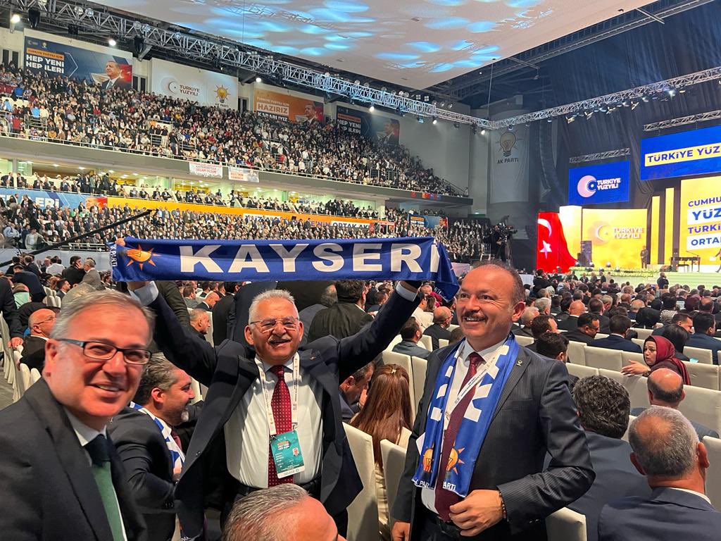 Başkan Büyükkılıç, AK Parti 4'üncü Olağanüstü Büyük Kongresi’ne Katıldı Başkan Büyükkılıç, AK Parti 4'üncü Olağanüstü Büyük Kongresi’ne Katıldı