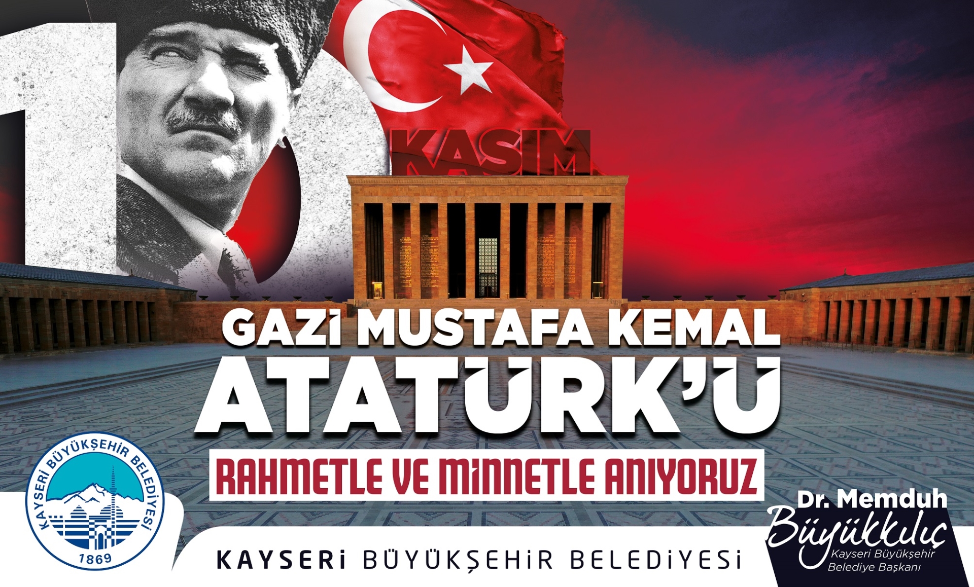 Başkan Büyükkılıç, Atatürk’ü Rahmet ve Minnetle Andı Başkan Büyükkılıç, Atatürk’ü Rahmet ve Minnetle Andı