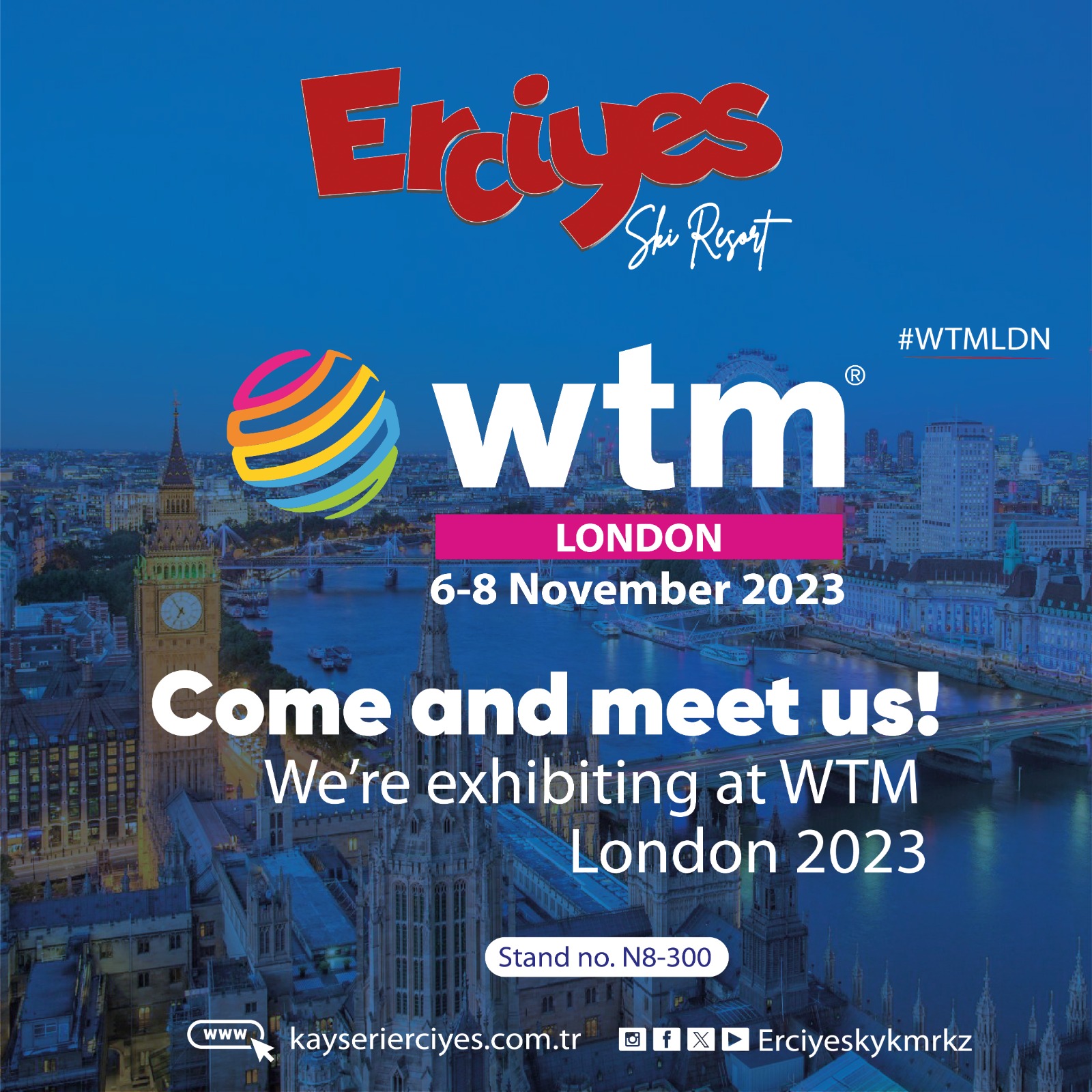 Büyükşehir, İngiltere’de Düzenlenecek WTM Londra Fuarı’nda Erciyes’i Tanıtacak Büyükşehir, İngiltere’de Düzenlenecek WTM Londra Fuarı’nda Erciyes’i Tanıtacak