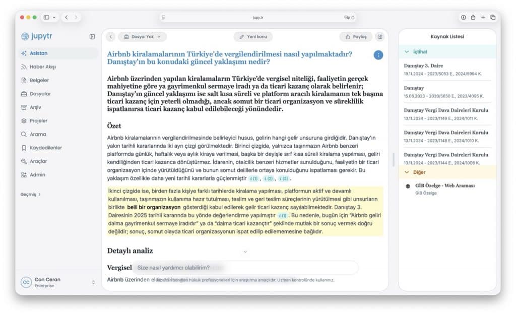 Türkiye'den Bir Hukuk Yapay Zekâsı: Jupytr, Global Devlerle Boy Ölçüşüyor